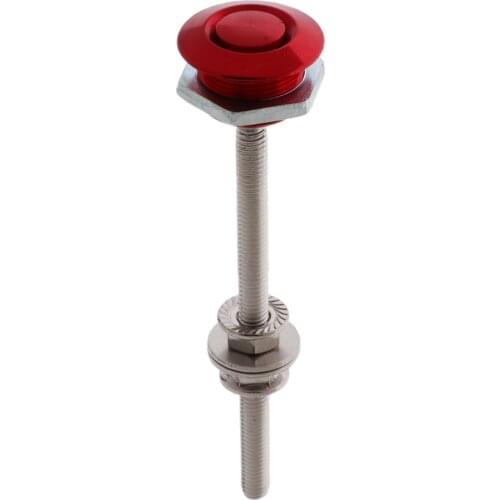 Universal Latch Bonnet Push Button Quick Release Hood Pins Lock