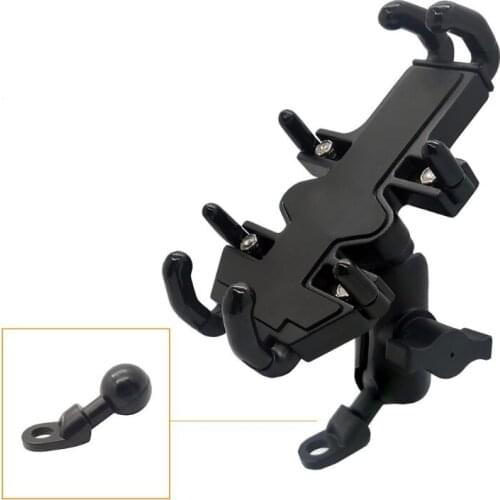1 Set Universal Rotatable Motorbike Motorcycle Scooter Mobile Phone Holder