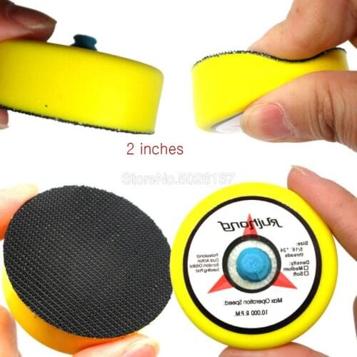 1 Sanding Backup Pad Professional Dual Action Random Orbital Hook & Loop Abrasive Power Tools For Polishing Vinyl Self-adhesive