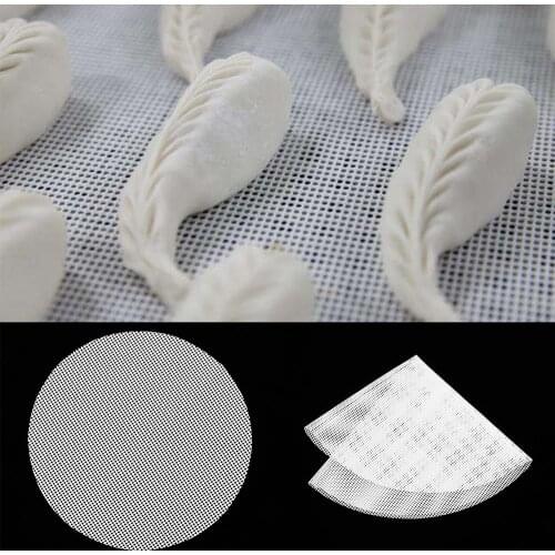 1PC Eco-friendly White Silicone Mat Steamer Pad Non-Stick Cookware Dim Sum Paper Kitchen Restaurant Accessories Cooking Tools