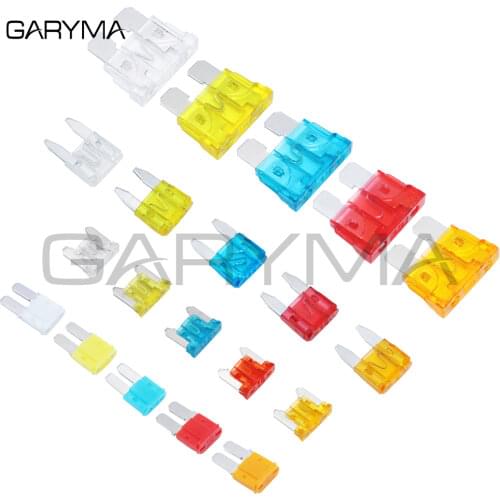 10pcs Auto Automotive Car Boat Truck Blade Fuse 1A 2A 3A 5A 7.5A 10A 15A 20A 25A 30A 35A 40A Micro 2 Mini Small Medium Fuses