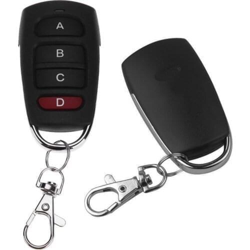 433MHz wireless Copy Remote Control Garage Door Remote Control Backup Remote Key Clone Remote Control DC12V 1pc of 2032 battery