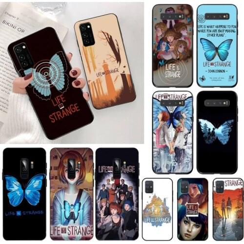 Life Is Strange butterfly Phone Case for Samsung S20 plus Ultra S6 S7 edge S8 S9 plus S10 5G lite 2020