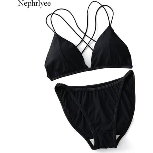 2021 New Sexy Women Bikini Brazilian Swimsuit Push-up Bra Bikini Set Two Piece Swim Suit Swimwear Beachwear Bathing Femme CA313