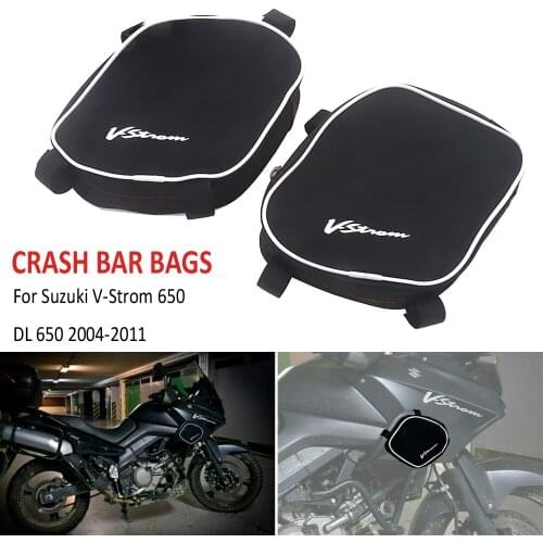 New For Suzuki V-Strom 650 DL650 DL 650 Motorcycle Frame Crash Bars Bags Repair Tool Placement Bag For Givi For Kappa Crash Bars