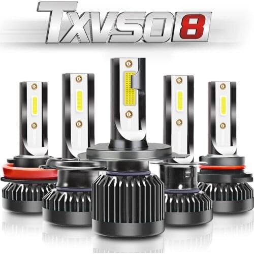 RMAUTO TXVSO8 H1 LED H7 LED 20000LM H8 HB3 9005 HB4 H11 Led Headlights Bulbs 9012 HIR2 80W 3D High Power 360 degree Auto Lamp