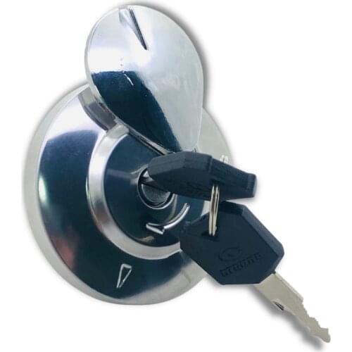 Yecnecty For Honda Magna 250 Steed 400 600 CA250 Motorcycle Fuel Tank Cap With 2 Keys Aluminum Motorbike Oil Gas Tank Cover