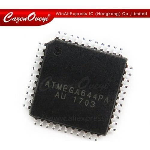 10pcs/lot ATMEGA644PA-AU ATMEGA 644PA-AU MCU 8BIT 64KB FLASH 44TQFP In Stock
