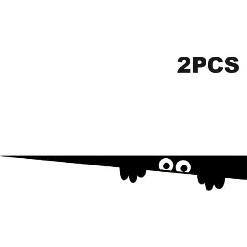 2Pieces Bathroom Wall Stickers Toilet Home Decoration Removable Wall Decals for Toilet Sticker Decorative Paste Home Decor