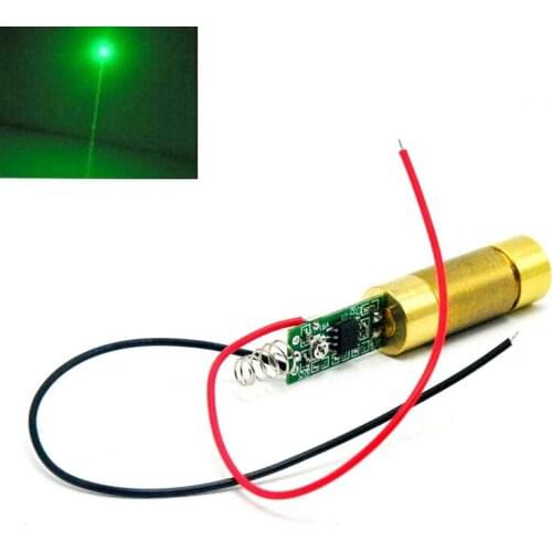 532nm 10mw Green Laser Diode Module DC3V-4.2V Lazer Dot /Line Beam Lazer Lights 3.7V
