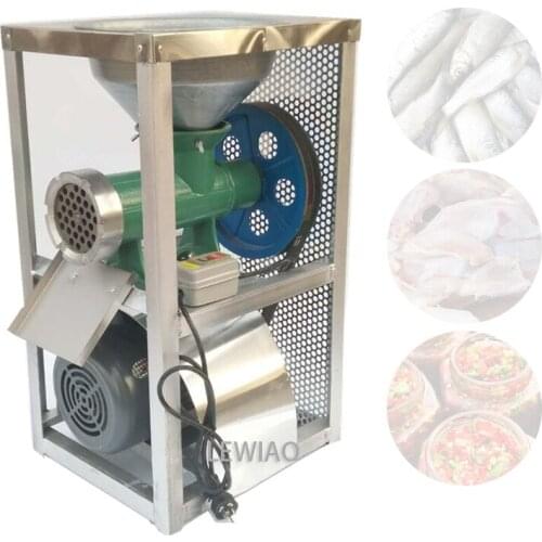 Electric Meat Grinder Commercial Large Multifunction Bone Crusher Can Grind Chicken Skeleton Chili Appliance High Power 2200W
