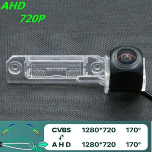 AHD 720P/1080P Fisheye Car Rear View Camera For VW Magotan Polo Bora Golf Jetta Phaeton Passat CC Reverse Vehicle Carmera