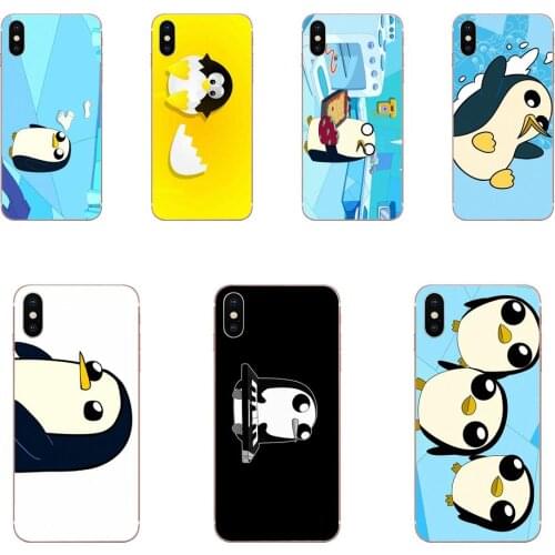 Adventure Time Gunter The Black Penguin Soft Silicone TPU Transparent Fashion For HTC U11 Life Capa U11 Plus U 11 U12 Life