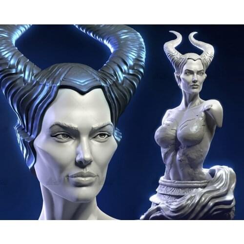 60mm Resin Model Kits Female Bust Unpainted No Color RW-205