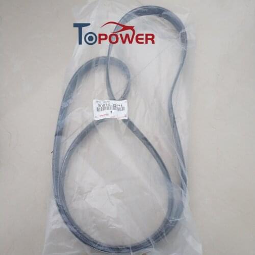 90916-02571 OEM Engine Serpentine Gilimer Belt for 2007-2010 Toyotaa FJ Cruiser 2003-2009 4Runner 05-06 Tundra 4.0L 9091602571
