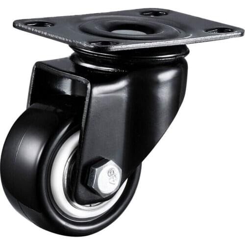 Universal Wheel Furniture Industrial Wheel Bearing Caster Pulley Roller Cart Wheel Rubber Wheel Accessories 2 inch casters