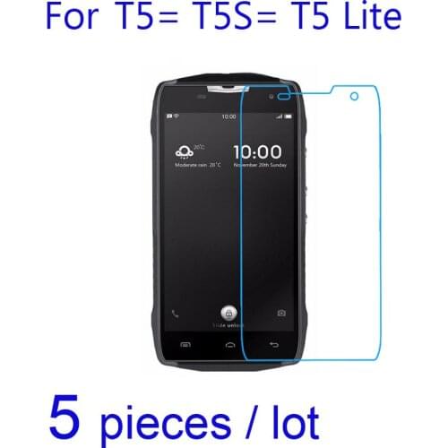 5pcs/lot for Doogee T5 Lite = T5S = T5 Phone Screen Protectors Guard, Soft Clear/Matte/Nano Explosion-Proof Protective Films