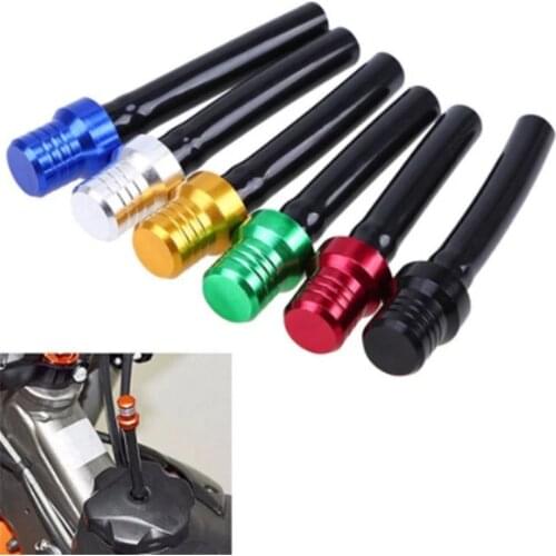 1pcs Motorcycle Fuel Tank Air Gas Cap Oil Vent for ATV Dirt Pit Bike Random Color Cap Fuel Tank Valve Vent Breather Hose Tube