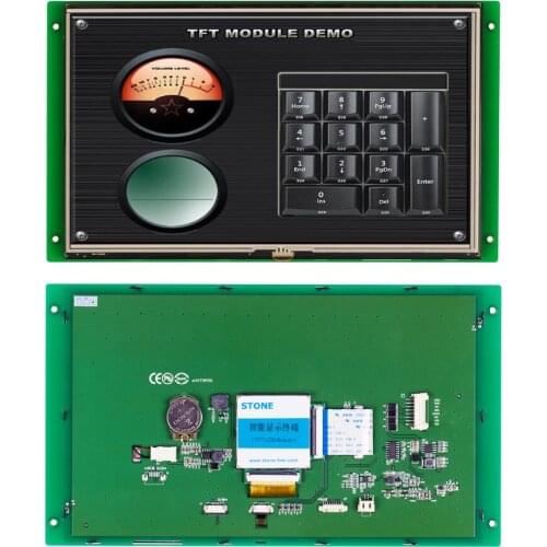 10.1 Inch Industrial TFT Operator Interface Panel Screen With Free Shipment