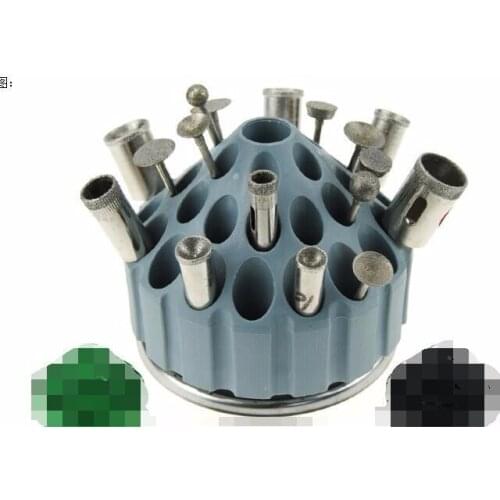 35 Holes Munti-tool Holder Jade Carving Tools Box Engraving Storage Box