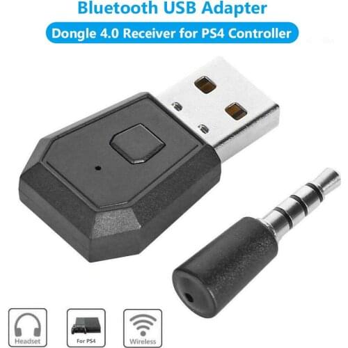 Hot Wireless Dongle USB Receiver Bluetooth 4.0 Adapter for PS4 Controller Headphone