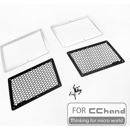 Metal side window protection net for 1/10 SCX-10 II 90046 1:10 CChand SCX10 90046/90047 cherokee