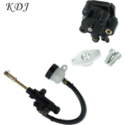 Motorcycle Rear Foot Brake Caliper Pump with Pad for Yamaha Banshee 350 1987-2006