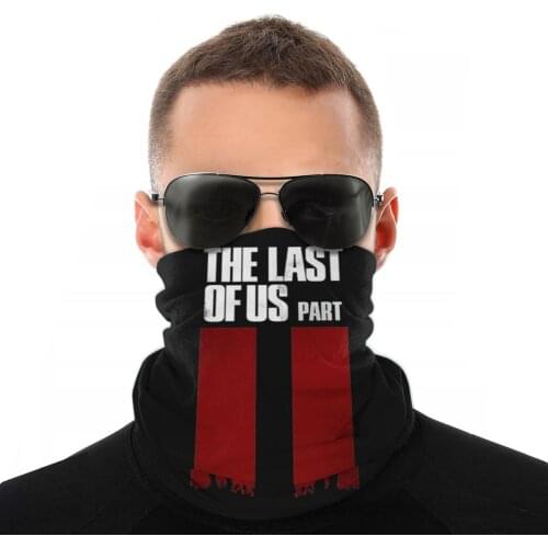 The Last Of Us Video Games Magic Scarf Half Face Mask Halloween Tube Scarf Balaclava Bandanas Windproof Headwear Biking Hiking
