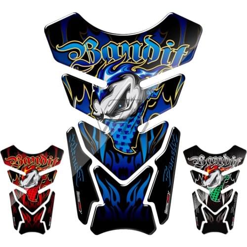Universal 3D Motorcycle Tank Pad Gel Protector Bandit Tankpad Case for Suzuki Bandit 600 650 1200 1250 T