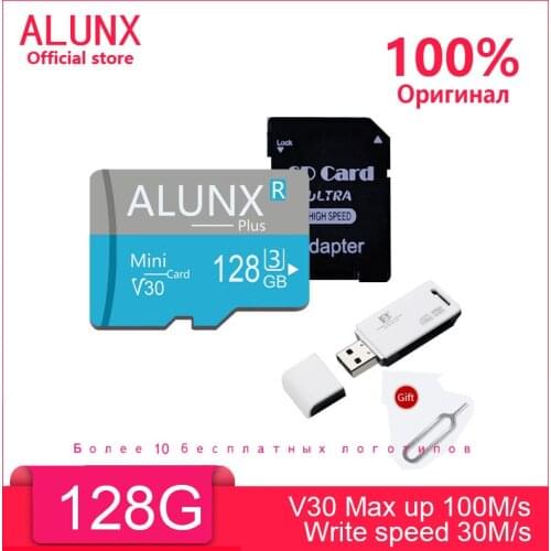 MEMORI CARD 64GB memory card 128G Class 10 U3 Camera 32G monitoring mobile phone 256G driving record UAV special Gift reader