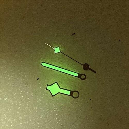 Green Luminous Watch Hands Wristwatch Pointer Replacement for NH35 NH36 Watch Movement Repair Tool