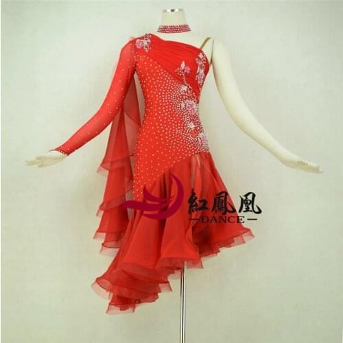 Latin Dance Dress Professional Latin Dress Samba Dance Latin Salsa Dresses Dance Costumes Clothes for Dancing Dress