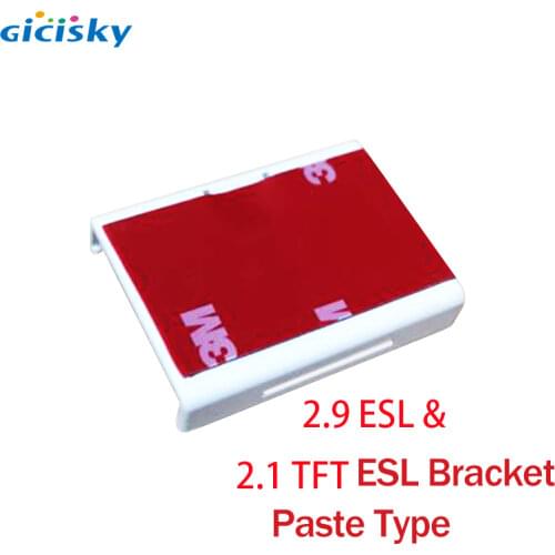 2.1 inch Electronic Price Tag Bracket For Black White Eink Display Fixing Clip Paste Type 1PCS