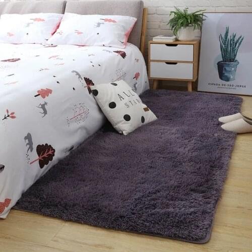 100* 160 Cm Bedroom Bedside Furry Colorful Velvet Carpet For Living Room On The Floor Rug Home Decor Fluffy Tie Dye Children Mat
