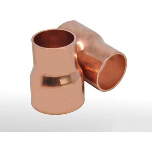 12mmX10mm Inner Diameter Copper End Feed Straight Reducing Coupling Plumbing Fitting Scoket Weld Water Gas Oil