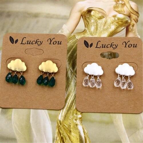 Серьги с камнями Colorful Bling China At AliExpress