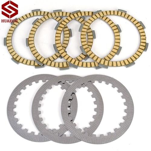 Clutch Friction Disc Plates for Honda CRF100 2004-2013 XL100 SZ SA SB XR100 XR100R CR50 RE RF XZ100 2 APE-HC07 NSR50V NSR50X