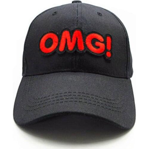 Omg letter embroidery cotton Casquette Baseball Cap hip-hop cap Adjustable Snapback Hats for kids men women 255