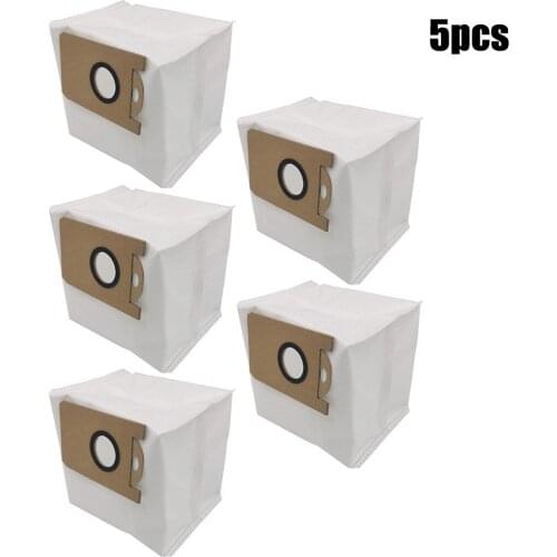 5 Pack For Neabot N1 Plus Robot Vacuum Accessories Dust Bag Kit *Empty The Tank Quickly And Efficiently Without Releasing