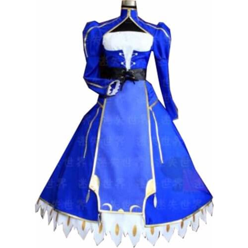 2018 New Arrival Fate Zero Saber Cosplay Costume