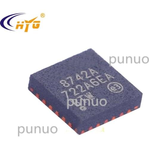 Original Authentic LAN8742A-CZ Encapsulation QFP-24 Small Footprint RMII 10/100 Ethernet Transceiver 1.8 - 3.3V