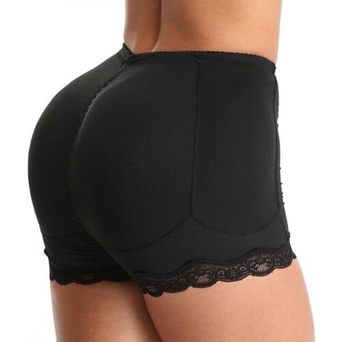 2021 Plasticity Solid Lace Edge Women High Waist Female Clothing Push Up Short Elasticity Breathable Booty Shorts Plus Size