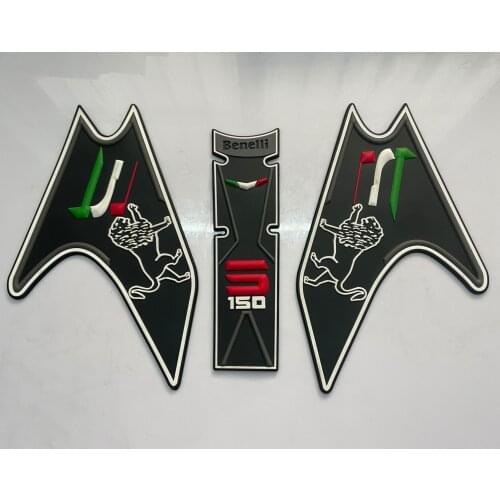 For BENELLI 150S 150 S Protector Anti slip Tank Pad Sticker Gas Knee Grip Traction Side Pad 3M Decal