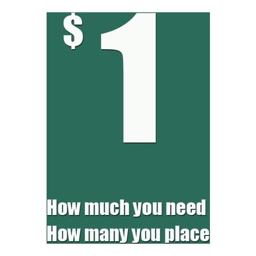 1usd extra fee additional pay for new order PowerSurround Store