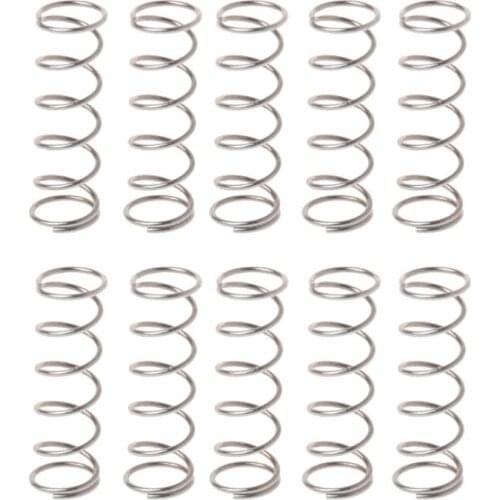 10Pcs Mouse Wheel Roller Springs for Logitech G9X M705 MX1100 M950 G502 G500 G500S G700 G700S Mouse Accessories