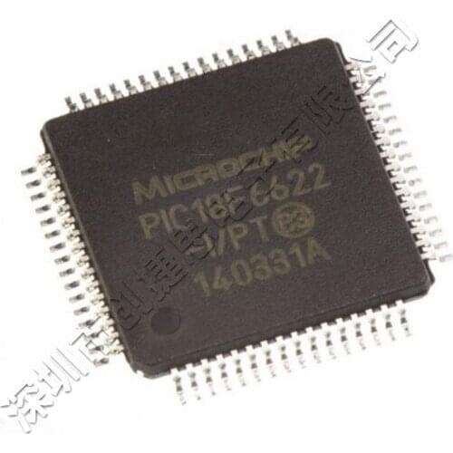 2PCS~10PCS/LOT PIC18F6622-I/PT QFP64 New original