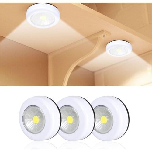 A4 LED Under Cabinet Light With Adhesive Sticker Wireless Wall Lamp Wardrobe Cupboard Drawer Closet Bedroom Kitchen Night Light