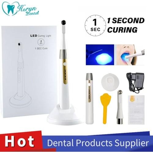 10W One Seond Curing Light Cure Lamp Machine Dental Wireless LED Curing Composite Resin Light Dental Equipment