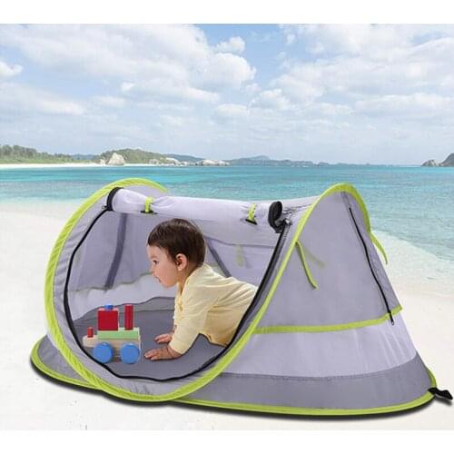 Baby Beach Tent Summer Outdoor Camping UV Protection Ultralight Portable Folding Tent Sunshade Anti-mosquito For Infant X825B