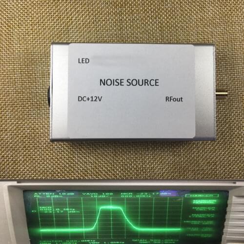 1 MHz - 3.5 GHz Noise Signal Generator Noise Source Simple Spectrum Tracking Source interference dc 12v for Standing wave bridge
